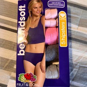 Fruit of the Loom Beyond Soft Cotton Hipsters - Size 8/XL - New